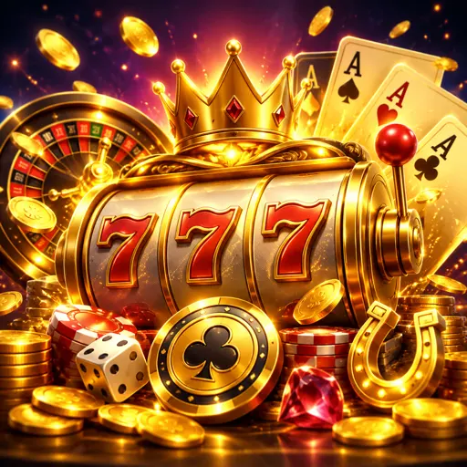 Carretéis de slot machine com símbolos coloridos