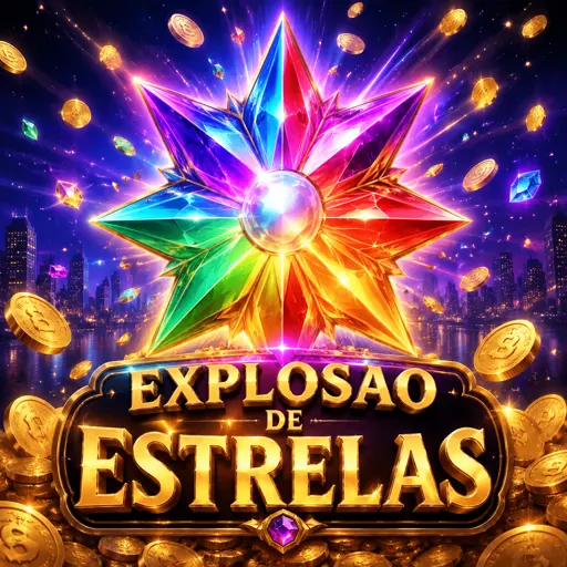 Pedras preciosas cintilantes em fundo espacial